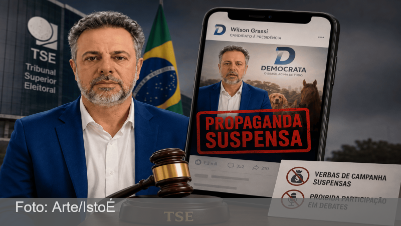 Ministro Toffoli suspende propaganda eleitoral de Wilson Grassi