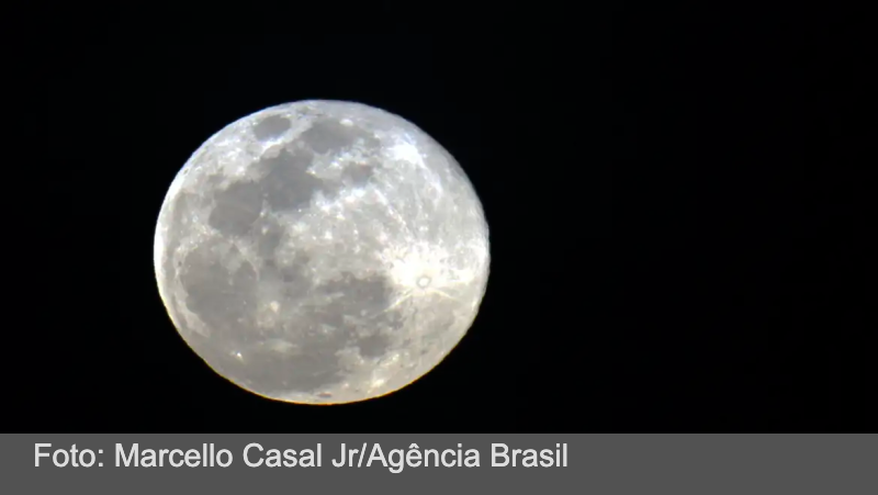 Segunda superlua do ano poderá ser vista no Brasil por 3 dias
