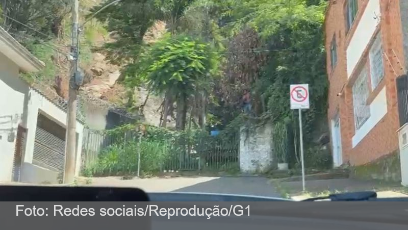 VÍDEO: Homem invade imóvel evacuado após chuva, furta objetos e é preso em Juiz de Fora