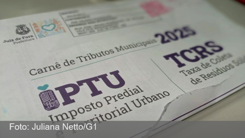 IPTU 2026: Pagamento à vista começa nesta quinta-feira com desconto de 10% em Juiz de Fora