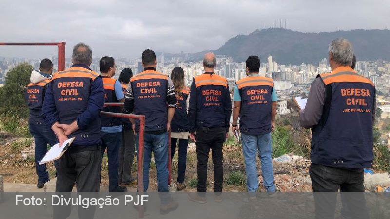 Defesa Civil emite alerta de chuva intensa em Juiz de Fora válido até segunda-feira, 21