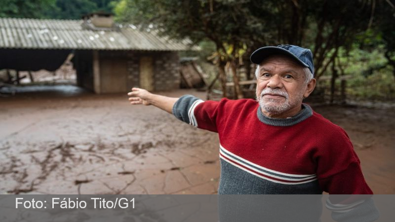 ‘Isso é um Brumadinho 2’, diz aposentado após 3ª enchente em 8 meses