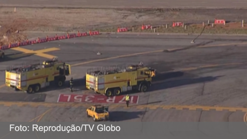 Cachorro na pista suspende operações em Congonhas pelo 2º dia seguido