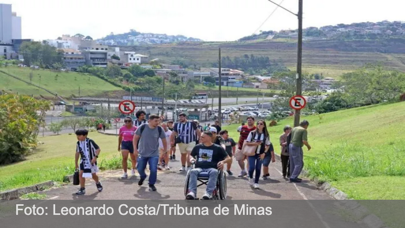 Torcedor usuário de cadeira de rodas relata obstáculos no acesso ao Estádio Municipal de Juiz de Fora