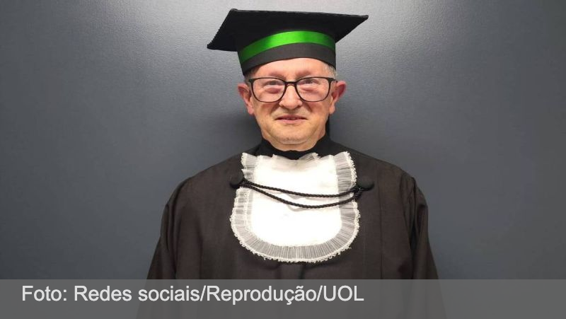 Depois de concluir ensino médio aos 77 anos, taxista vai fazer Enem junto com a neta