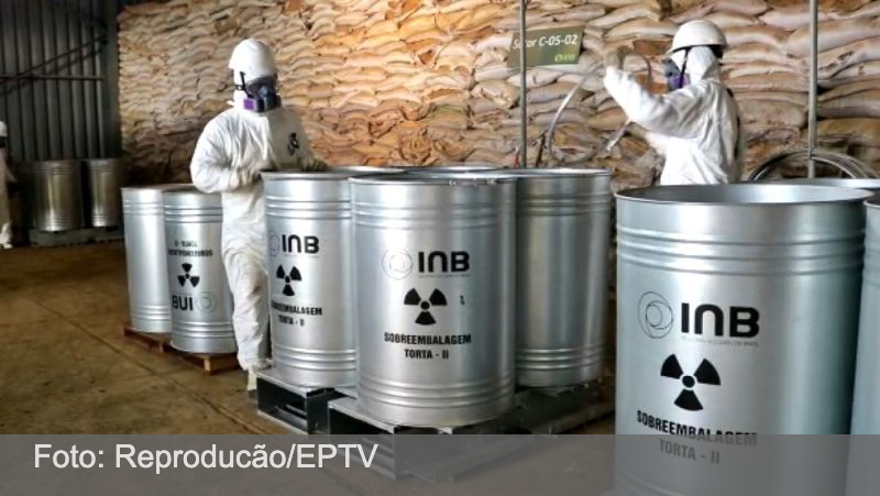 Resíduo radioativo impede desmonte da 1ª mina de urânio do Brasil