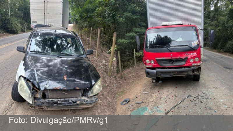 Motorista com sinais de embriaguez causa acidente na MG-133 em Tabuleiro