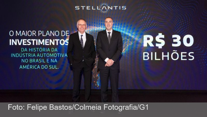 Stellantis, dona de Fiat e Jeep, anuncia investimento recorde de R$ 30 bi no Brasil