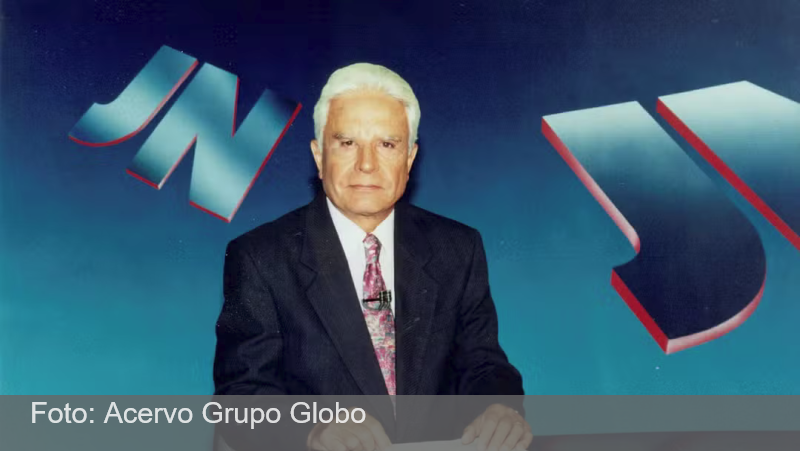 Morre o jornalista Cid Moreira, um dos rostos mais icônicos da televisão brasileira, aos 97 anos