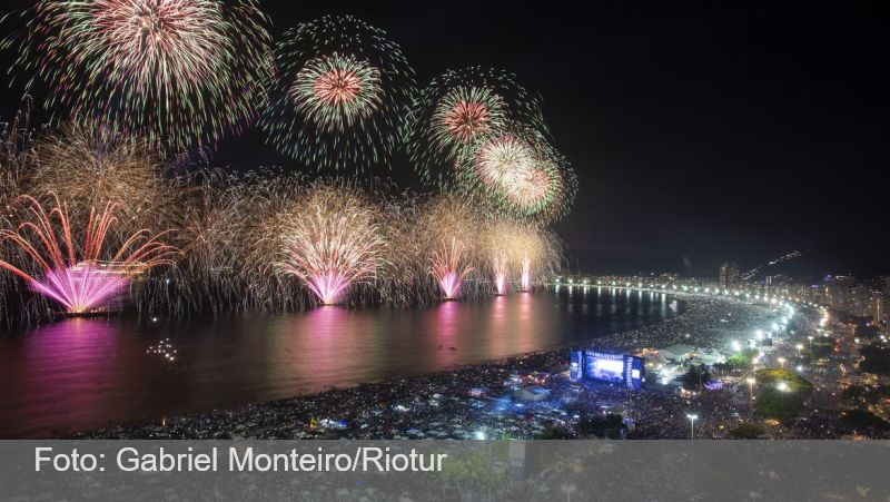 Maior réveillon do mundo, Rio poderá ter chuva com ressaca
