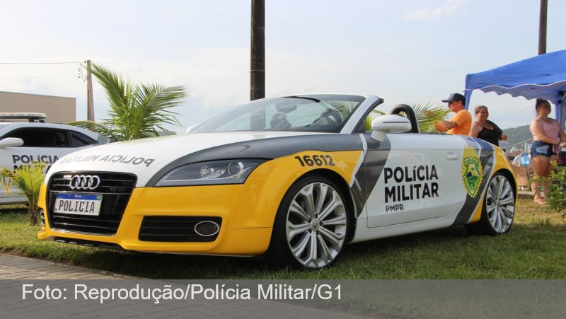 Porsche, Camaro e Audi TT: as viaturas de luxo da PM no Paraná