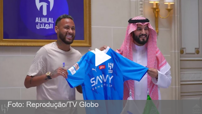 NEYMAR É DO AL-HILAL: TIME DA ARÁBIA SAUDITA ANUNCIA CONTRATAÇÃO; VEJA VÍDEO