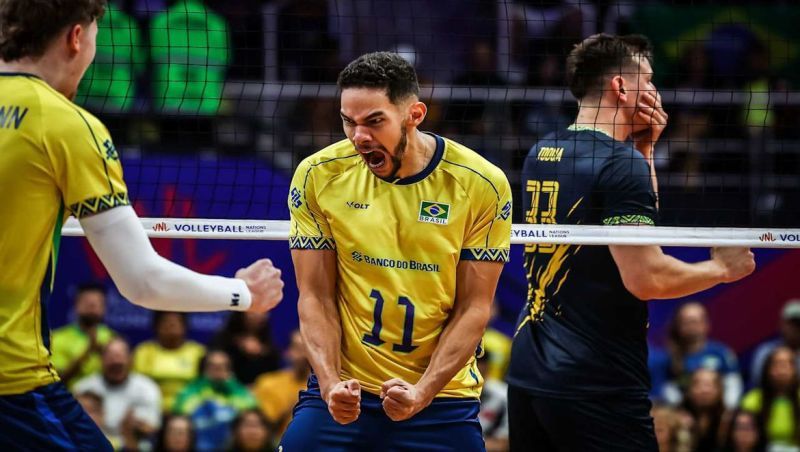 Após início apagado, Brasil vence Ucrânia de virada na Liga das Nações