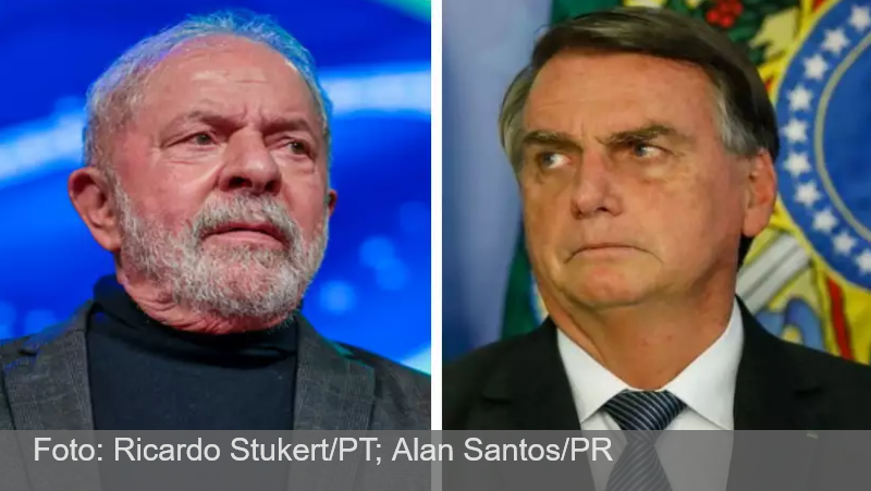 Lula aumenta vantagem sobre Bolsonaro, diz pesquisa BTG