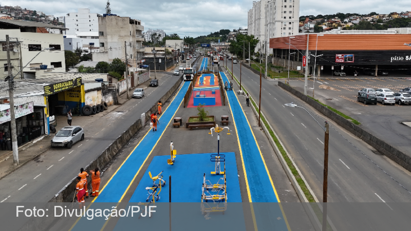 JF: Via São Pedro recebe domingo de lazer com esporte e atividades para toda a família