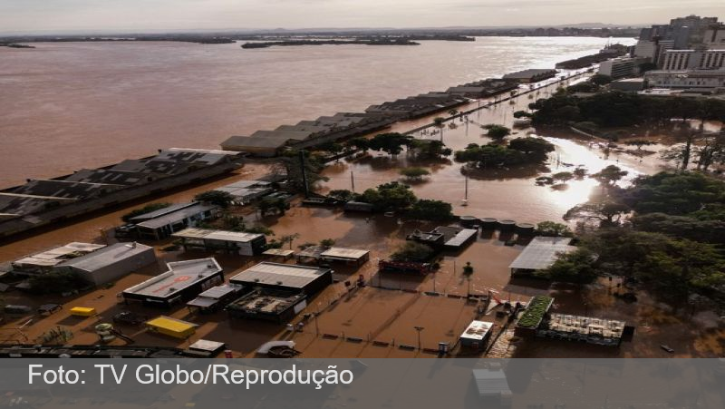 Guaíba baixa 20 cm em 24h, mas água segue avançando por ruas de Porto Alegre