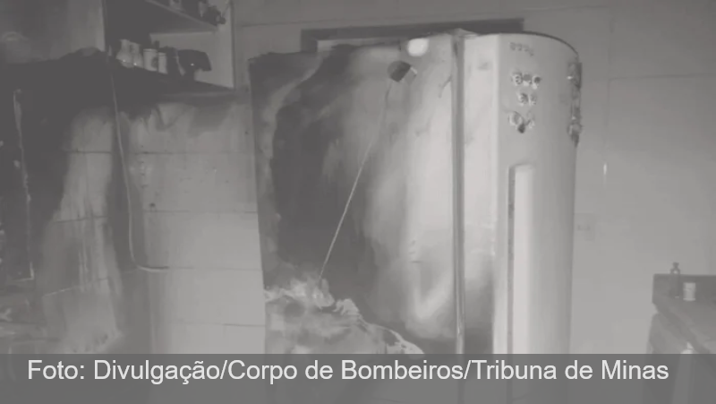 JF: Princípio de incêndio é combatido por morador em prédio no Bairro São Mateus