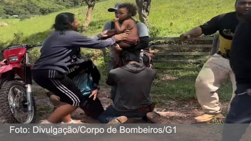 Criança de 4 anos desaparecida por três dias em MG é encontrada com vida em mata