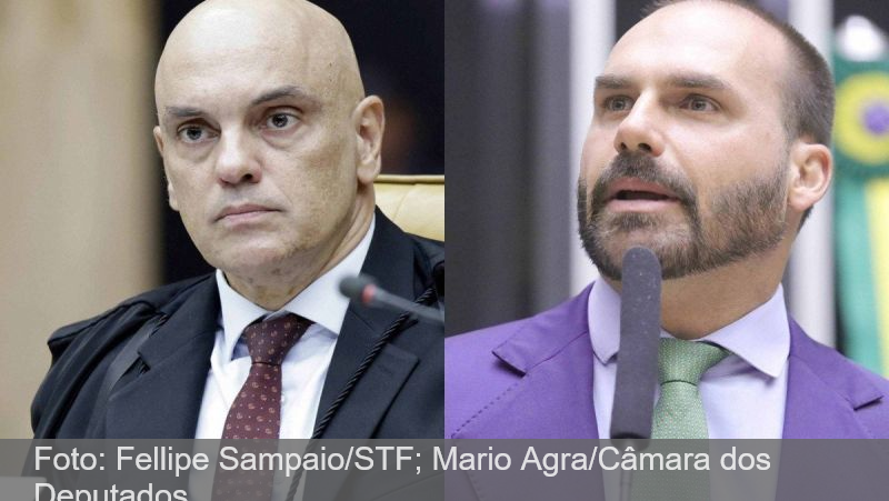 Eduardo Bolsonaro pede a Trump retomada de sanções contra Moraes antes de julgamento