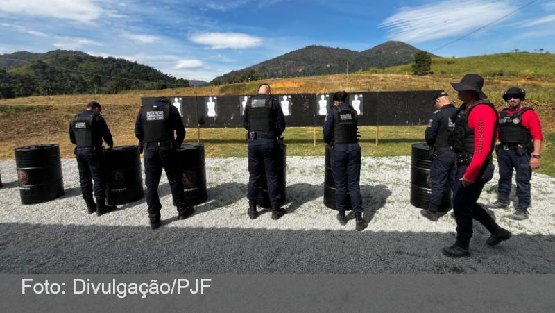 Guarda Municipal de Juiz de Fora inicia capacitação para porte de armamento institucional