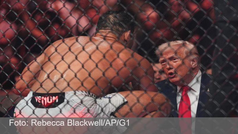 Trump elogia beleza de lutador mineiro após vitória no UFC: ‘Bonito demais para ser lutador, poderia ser um modelo’