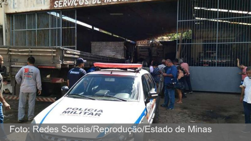 MG: Pneu de caminhão explode e mata dois homens em oficina de Valadares