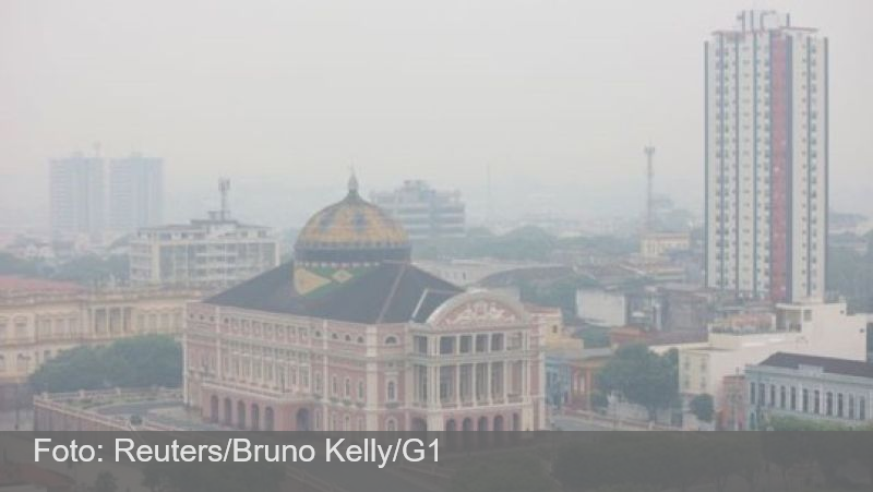Fumaça encobre Manaus há 3 meses, e MPF cobra explicações do Estado sobre queimadas no AM