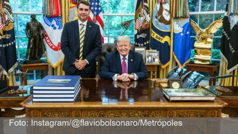 Em carta aos EUA, Flávio associa Master a Lula e omite caso Dark Horse