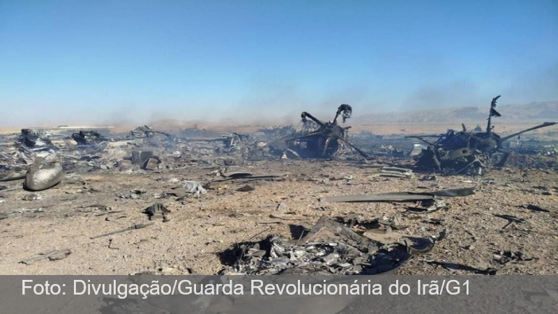 Irã diz que utilizou ‘nova’ defesa aérea para derrubar jato e reivindica ter derrubado outras 4 aeronaves dos EUA