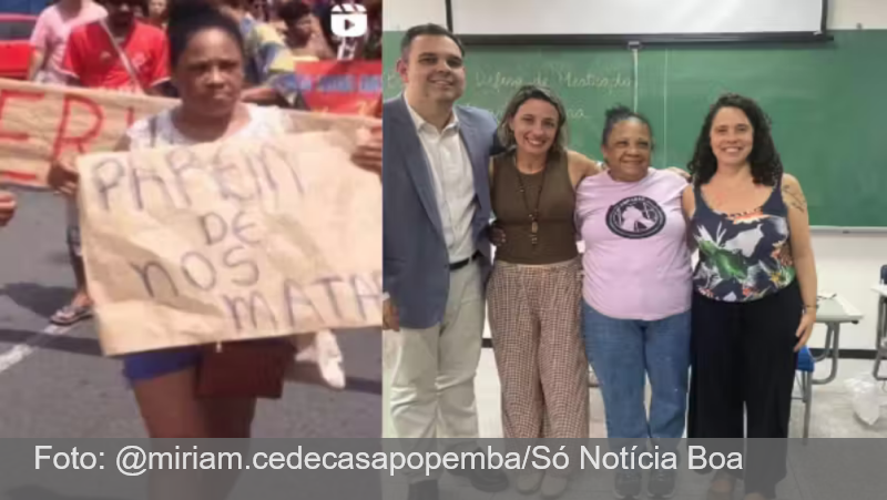 A virada da mãe, que teve 3 filhos na Febem, mas concluiu mestrado aos 62 anos