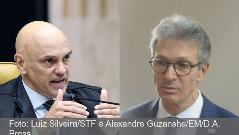 Após ser atacado por Zema, Moraes cita críticas de ‘políticos sem votos’