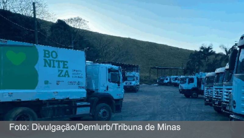 Coleta de lixo é suspensa em Juiz de Fora no feriado desta quinta