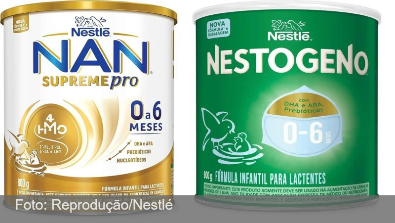 Anvisa proíbe venda de fórmulas infantis da Nestlé