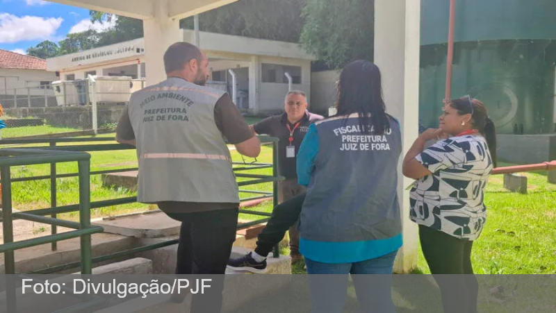 PJF faz vistoria no Hospital João Penido após denúncia sobre saneamento da unidade