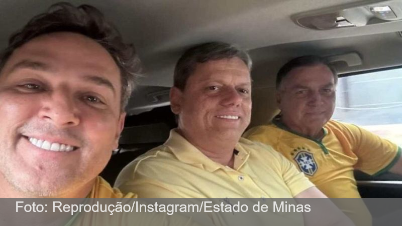 Para evitar prisão, Bolsonaro esperou em carro enquanto Valdemar discursava