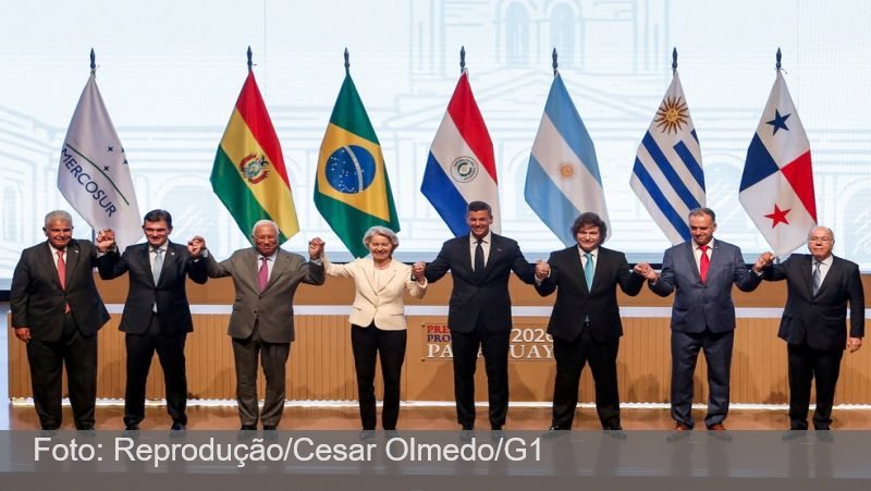 Líderes da União Europeia e do Mercosul assinam acordo e criam maior área de livre comércio do mundo