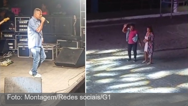 Cantor viraliza após fazer show para duas pessoas em festa junina na Bahia: ‘Para mim, tinha milhões de pessoas’