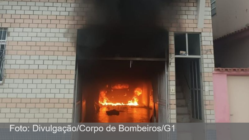Mulher denuncia ex-namorado de incendiar garagem da casa dela em Bom Jardim de Minas