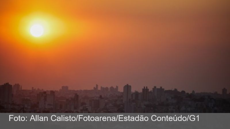 Depois de dias de tempo ameno, volta a esquentar no Sudeste a partir desta quinta; qualidade do ar pode piorar