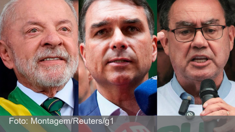 Quaest, 1º turno: Lula, 36%; Flávio Bolsonaro, 29%; Cury, 8%; Renan, 3%; Caiado, 3%; Zema, 2%