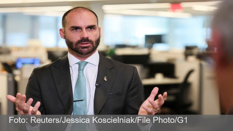 Interrogatório de Eduardo Bolsonaro é marcado para abril; ex-deputado não apresentou defesa e está nos EUA