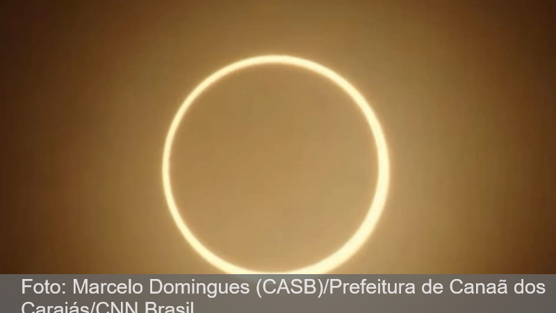 “Anel de fogo”: eclipse solar poderá ser visto do Brasil