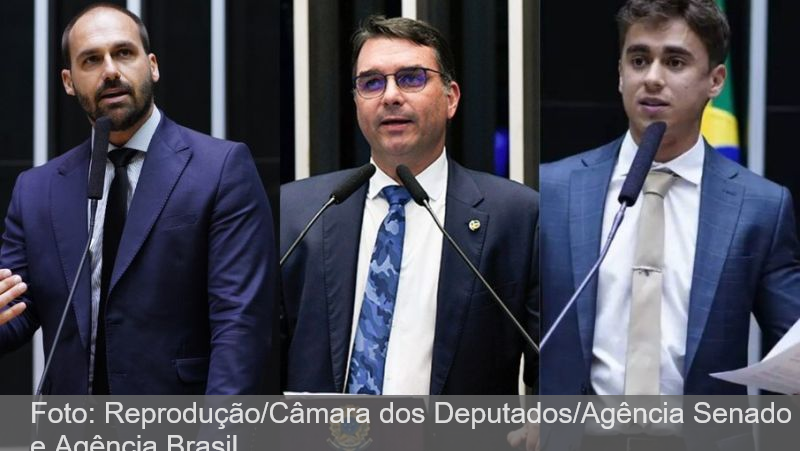Flávio Bolsonaro pede união após embate entre Eduardo e Nikolas
