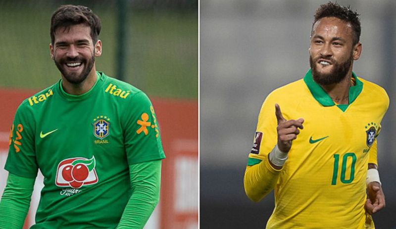 Neymar e Alisson são finalistas do prêmio Fifa The Best