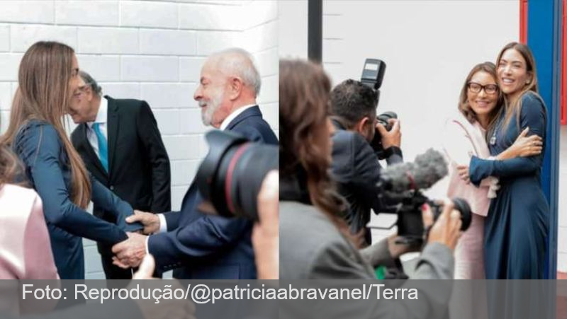 Patrícia Abravanel sofre ataques nas redes após postar fotos com Lula e Janja no SBT