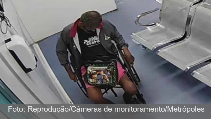 Novas imagens mostram homem antes de morrer dentro de UPA no DF