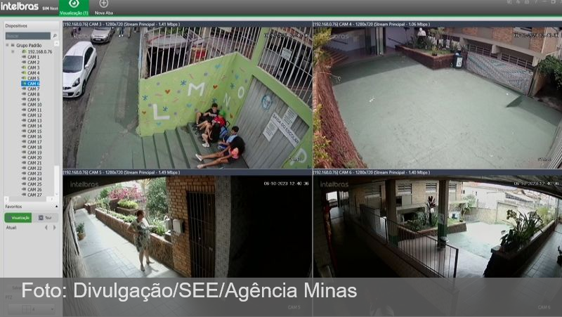 Governo de Minas conclui instalações do sistema de vigilância nas escolas da rede estadual