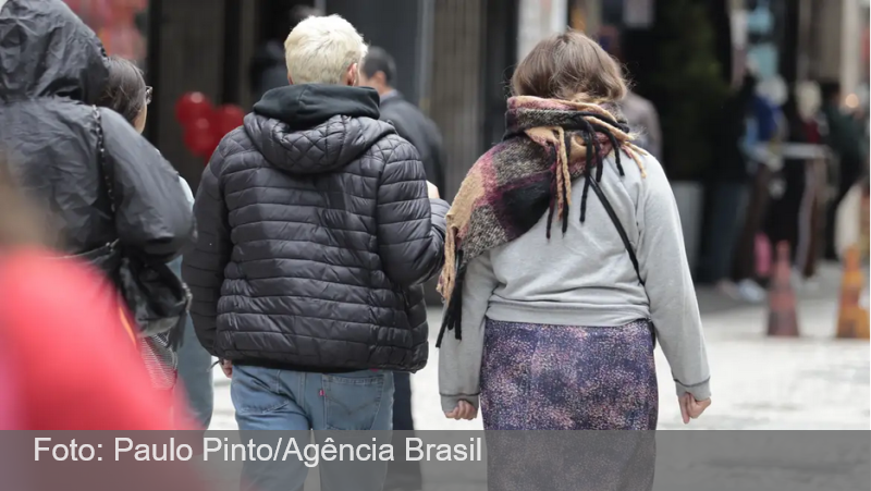 Inmet emite aviso amarelo para queda de temperatura em 12 estados e DF