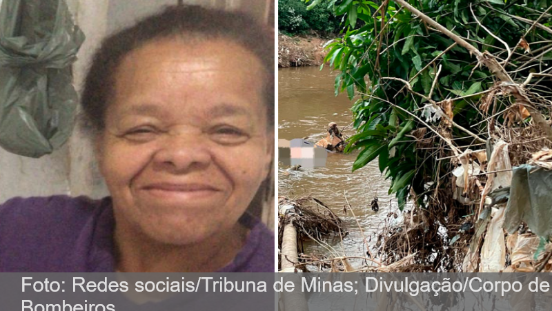 Idosa que estava desaparecida em Juiz de  Fora é encontrada sem vida no Rio Paraibuna