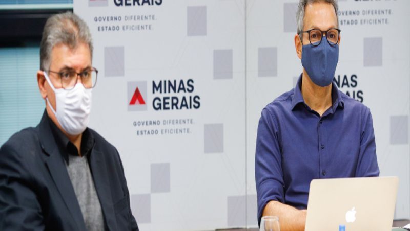 Romeu Zema se reúne com ministro da Saúde para discutir vacina contra a covid-19